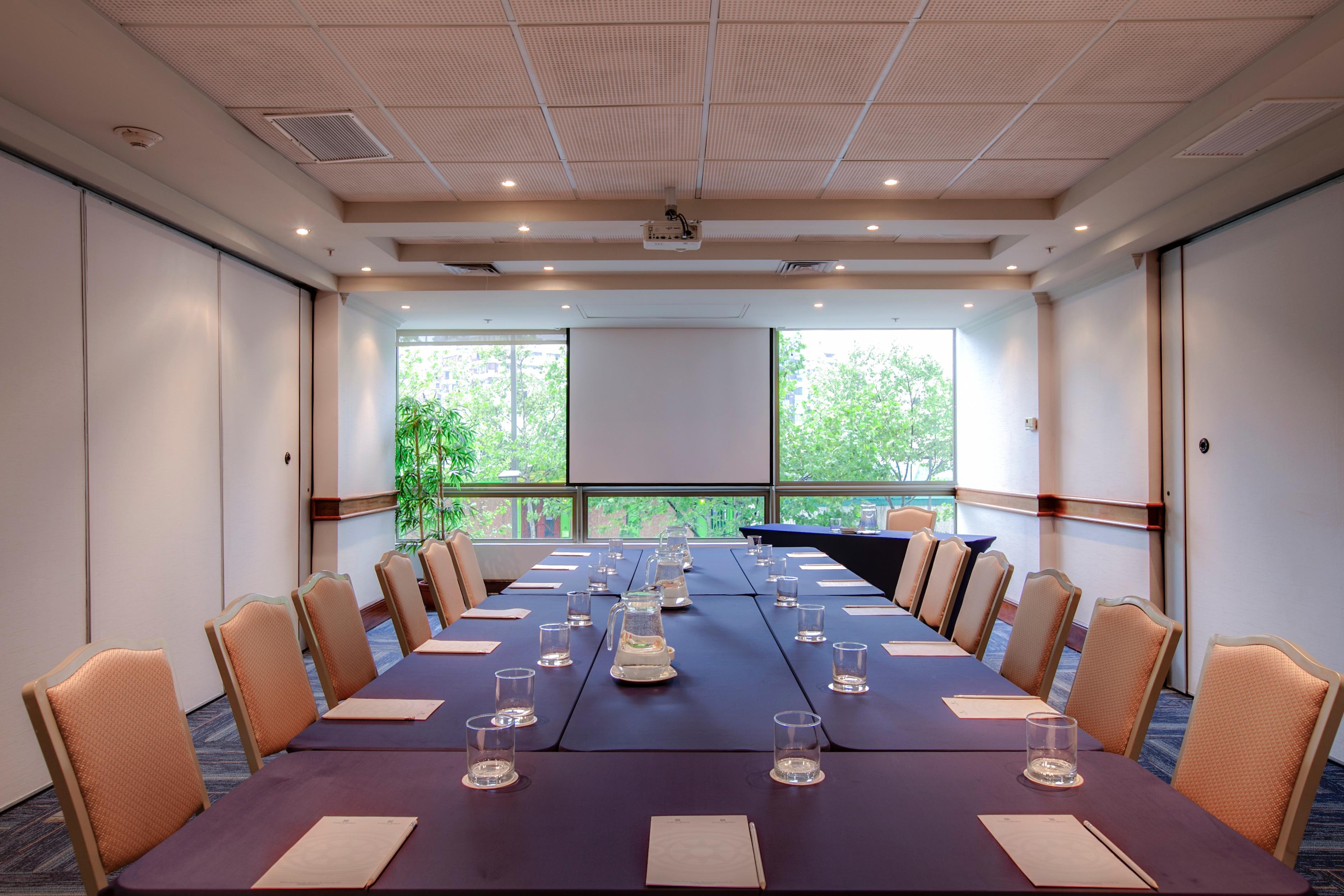 Plaza El Bosque Ebro Hotel Santiago Kültér fotó Meeting room